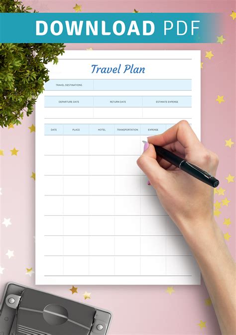 Free Printable Vacation Planner Pdf